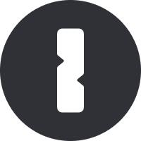Aquion logo featuring a white abstract figure on a dark circular background